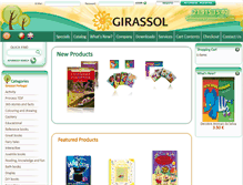 Tablet Screenshot of girassoledicoes.com